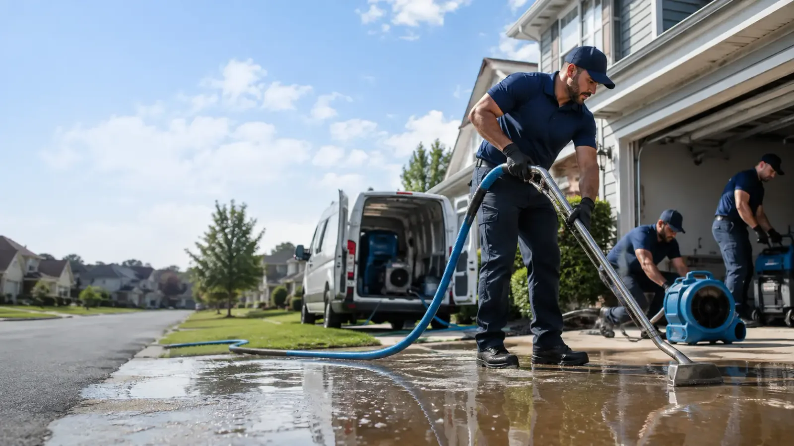 Flood Damage Restoration in Elgin, ND